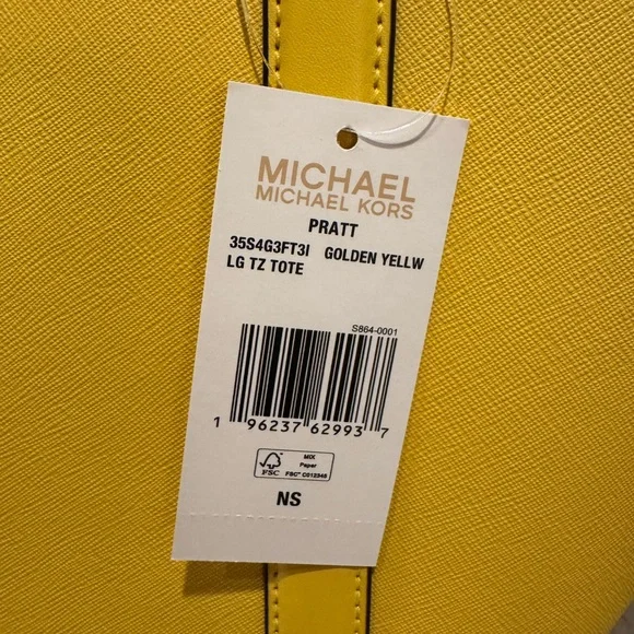 Michael Kors Sunny Yellow Tote - Picture 3 of 3